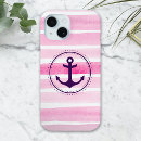 Recherche de ancre girly iphone coques Preppy