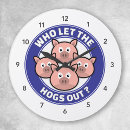 Suche nach farm animal wanduhren Pig