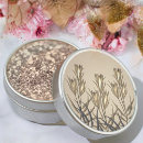 Suche nach gold mit blume aufkleber Schick