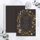Recherche de tournesols vintages invitations Bride