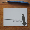Suche nach krähen post it Vögel