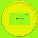 Recherche de vert fluorescent cartes visite Élégant