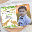 Recherche de de partie de dinosaure invitations Boy