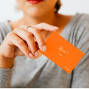 Suche nach einfarbige visitenkarten Orange