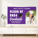 Recherche de purple graduation banderoles Collège