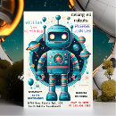 Recherche de petit robot invitations Pour enfants