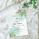 Recherche de nature baby shower invitations Oh mon bébé