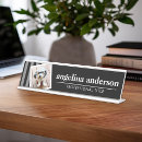 Recherche de photo porte noms Moderne