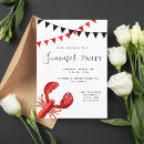 Recherche de homard rouge invitations Nautique