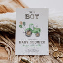 Suche nach traktor einladungen Babydusche