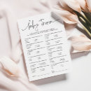 Recherche de trivia games Baby shower trivia