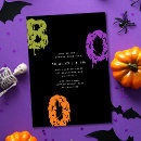 Recherche de boo halloween invitations Amusant