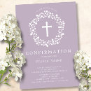 Recherche de lavande confirmation invitations Croiser