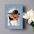 Suche nach photo wedding einladungen Dusty blue