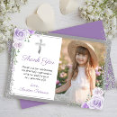 Recherche de purple remerciements cartes Religieux