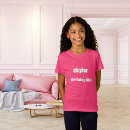 Recherche de partis enfant tshirts Girl