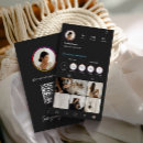 Recherche de collage instagram cartes visite Code qr