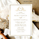 Recherche de crête de famille invitations Minimaliste