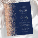 Recherche de pêche et bleu invitations Chic