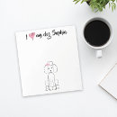 Suche nach niedlicher hund notizblock Cartoon