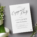 Recherche de minimalist fiançailles invitations Élégant