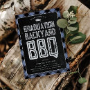 Recherche de bbq graduation invitations Rustique