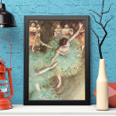 Suche nach der grüne tänzer poster Ballerinas