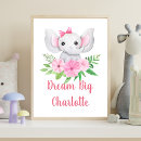 Suche nach elefant kinderzimmer poster Baby girl