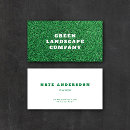 Recherche de landscaper cartes visite Simple