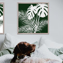 Suche nach green leaves poster Tropical
