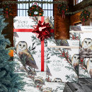Recherche de owl papier cadeau Hiver