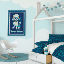 Suche nach gepunktete hunde poster Blau