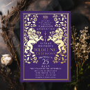 Recherche de pourpres de mariage invitations Élégant