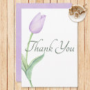 Recherche de lavender remerciements cartes Minimaliste