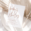 Recherche de terracotta baby shower invitations Typographie