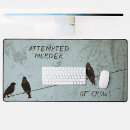Suche nach krähen mousepads Gothic