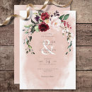 Recherche de papeterie de de marsala mariage invitations Bordeaux