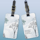 Recherche de paysages bagages étiquettes Arbre