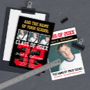 Recherche de football graduation invitations Couleurs de l'école