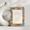 Recherche de jaune vert mariage invitations Boho