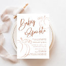 Recherche de de bébé de citrouille invitations Neutre