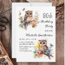 Recherche de hibou vintage invitations Oiseau