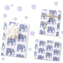 Suche nach blauer elefant geschenkpapier Tier
