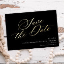 Recherche de ca invitations Noir et or