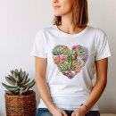 Suche nach herzform tshirts Aquarell