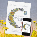 Recherche de change of address invitations Floral