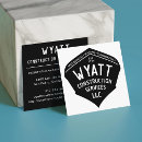 Recherche de chantier de construction cartes visite Entrepreneur