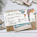 Recherche de travel bridal shower invitations Avion