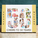 Recherche de anniversaire pour 50 ans m art Élégant
