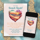 Recherche de plage en anniversaire invitations Océan